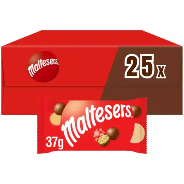 CHOCOLADE MALTESERS DOOS 25 STUKS
