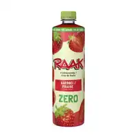 SIROOP RAAK AARDBEI ZERO SUGAR 750ML