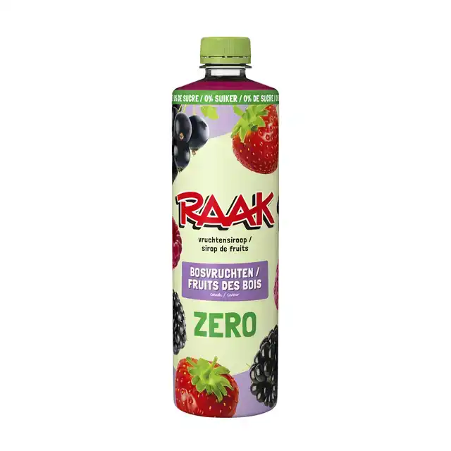 SIROOP RAAK BOSVRUCHTEN ZERO SUGAR