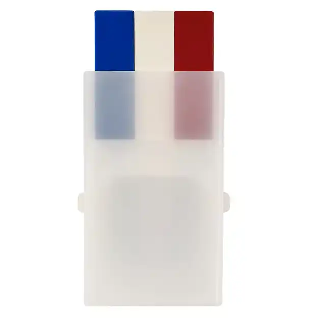 SCHMINKSTICK ROOD WIT BLAUW