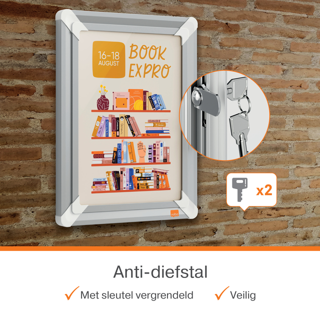 KLIKLIJST NOBO PREMIUM PLUS AFSLUITBAAR