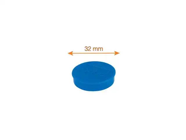 MAGNEET NOBO 32MM ASSORTI 10ST