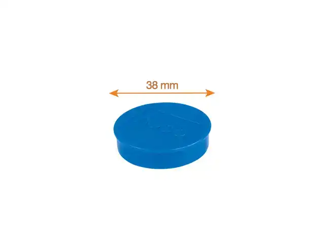 MAGNEET NOBO 38MM ASSORTI 10ST