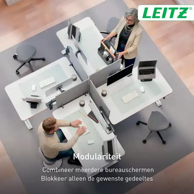 BUREAUSCHERM LEITZ IN HOOGTE