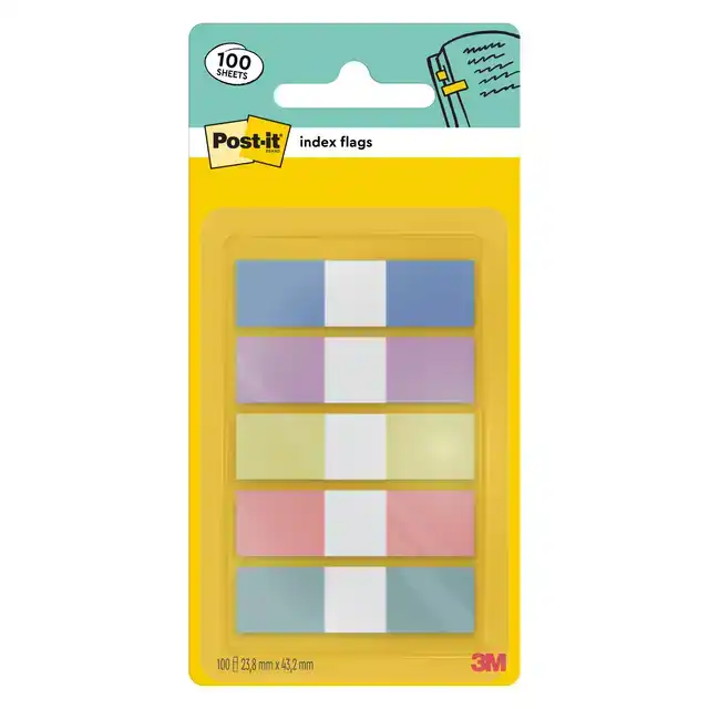 INDEXTABS POST-IT 683-5PASTEL