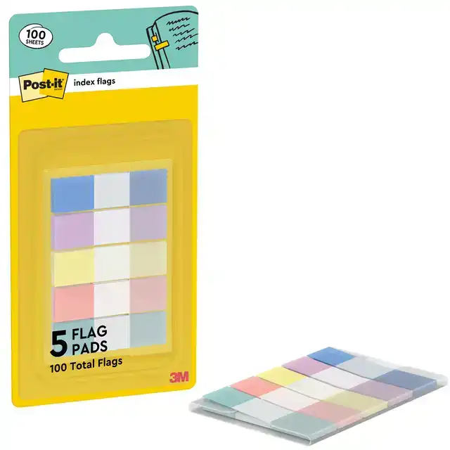 INDEXTABS POST-IT 683-5PASTEL