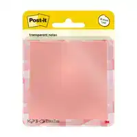 MEMOBLOK POST-IT 3M 73X73MM TRANSPARANT