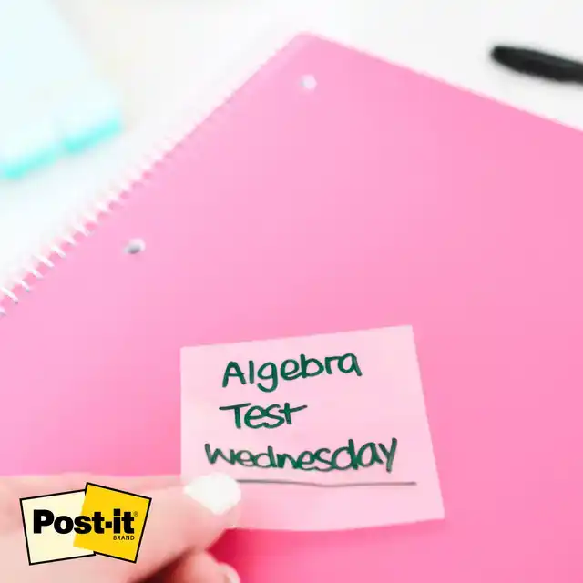 MEMOBLOK POST-IT 3M 73X73MM TRANSPARANT