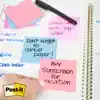 MEMOBLOK POST-IT 3M 73X73MM TRANSPARANT