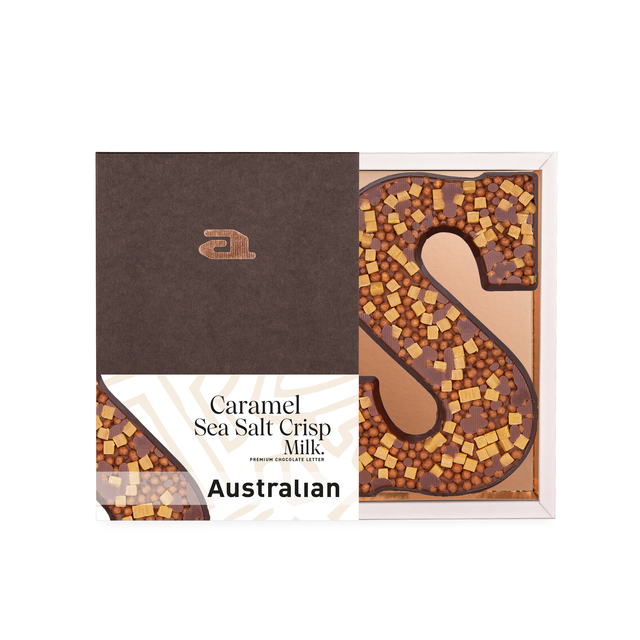 CHOCOLADELETTER AUSTRALIAN MELK CARAMEL