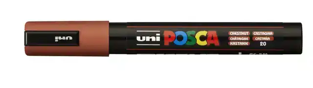 PAINTMARKER UNI POSCA PC5M M KASTANJE
