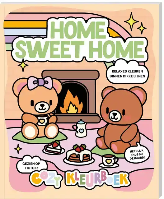 KLEURBOEK COZY HOME SWEET HOME