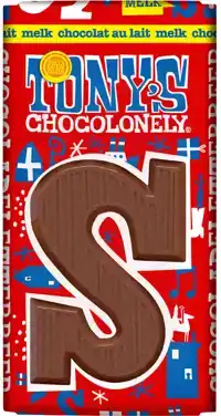CHOCOLADELETTER TONYS CHOCOLONELY MELK