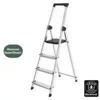 HUISHOUDTRAP BRASQ 4 TREDEN ALUMINIUM