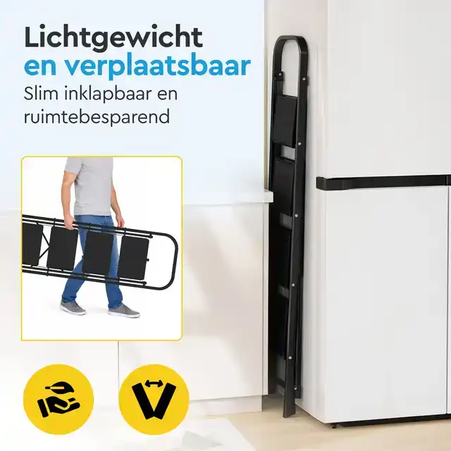 HUISHOUDTRAP BRASQ 4 TREDEN SLM400