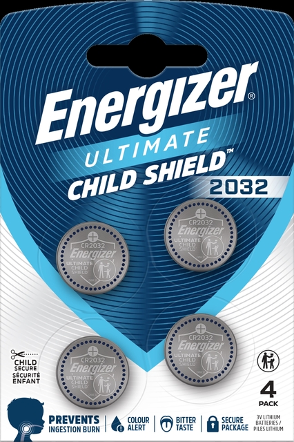 BATTERIJ ENERGIZER CR2032 4X ULTIMATE