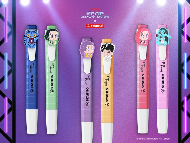 STABILO SWING COOL KPOP DEMON HUNTERS 3