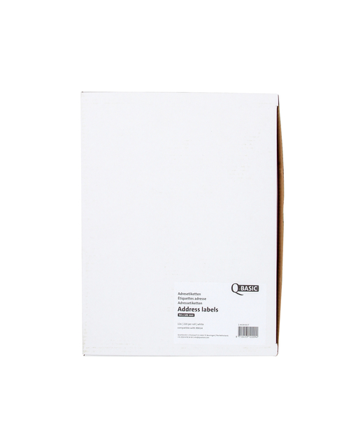 LABELETIKET QBASIC 99014 54X101MM ADRES