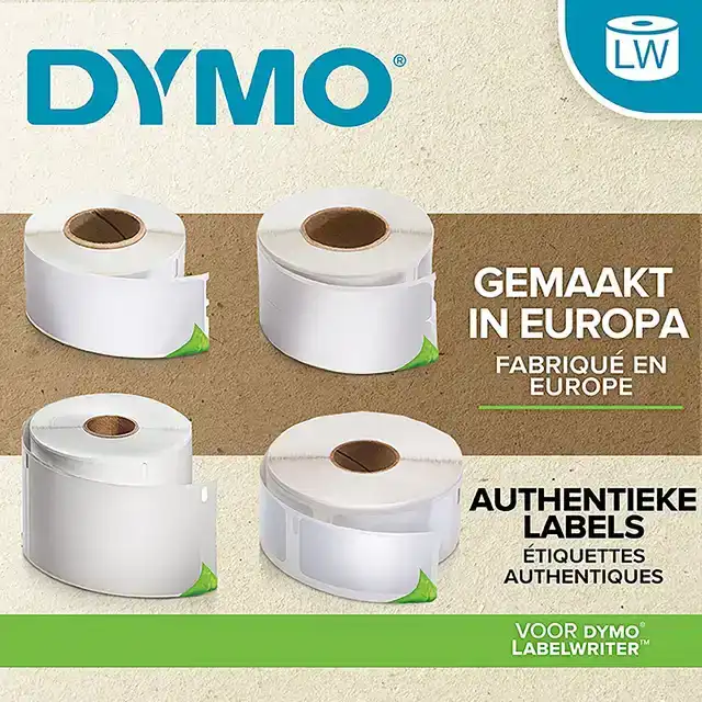 ETIKET DYMO LABELWRITER 5XL VERZEND