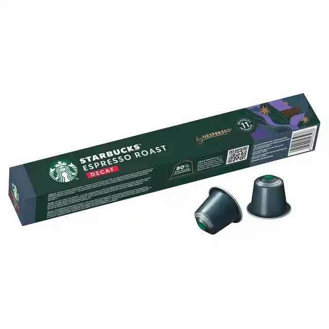 KOFFIECUPS STARBUCKS ESPRESSO DECAF 10
