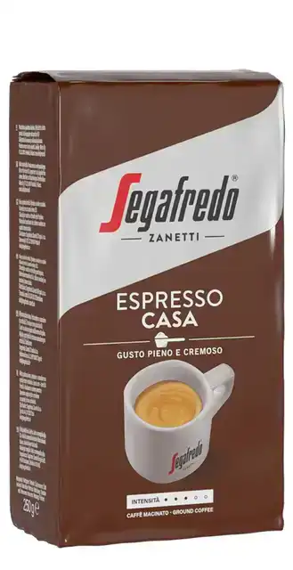KOFFIE SEGAFREDO CASA GEMALEN 250 GRAM