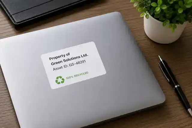 ETIKET RILLPRINT GERECYCLED 105X148MM