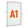 KLIKLIJST DURABLE ALUMINIUM A1 OUTDOOR
