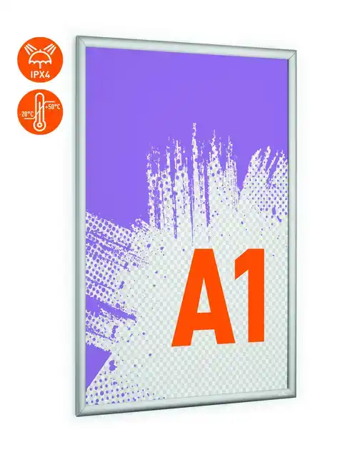 KLIKLIJST DURABLE ALUMINIUM A1 OUTDOOR