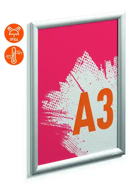 KLIKLIJST DURABLE ALUMINIUM A3 OUTDOOR