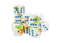 DOBBELSTEEN CHESSEX BREEZY/BLUE D6 SET