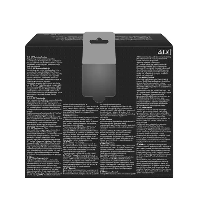 STOFMASKER 3M AURA COMFORT COOL FLOW