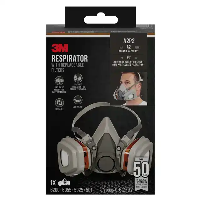 MONDMASKER 3M VERVANGBARE FILTERS