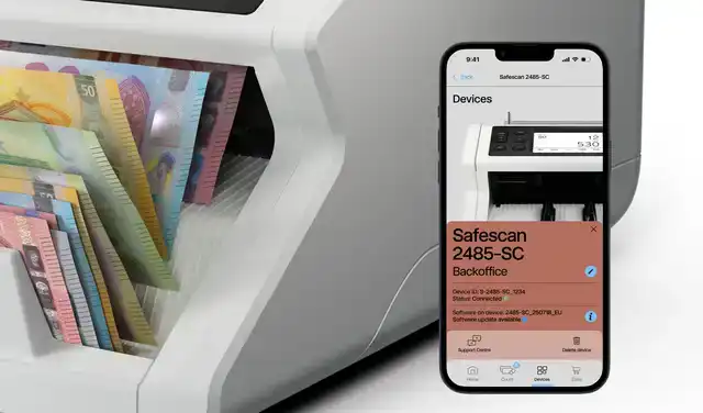 BILJETTELMACHINE SAFESCAN 2485-SC