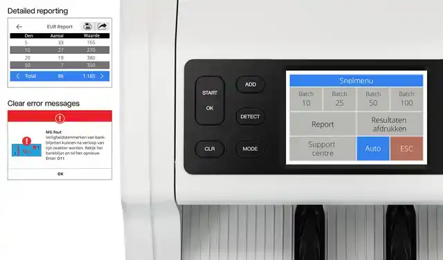 BILJETTELMACHINE SAFESCAN 2485-SC