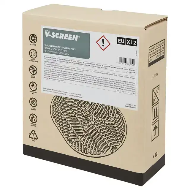 URINOIRMAT VSCREEN OCEAN SPRAY 12 STUKS