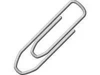 PAPERCLIP ALCO 26MM HOEKIG 100STUKS