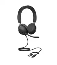 HEADSET JABRA EVOLVE2 40 SE USB C/A MS