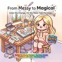KLEURBOEK CUTE COZY FROM MESSY TO