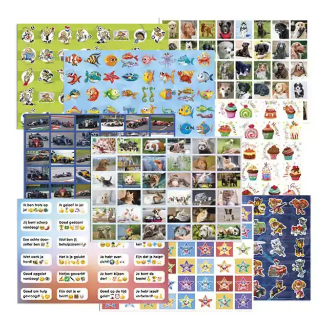 BELONGINGSSTICKERMIX DE STULP ASSORTI