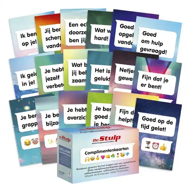 COMPLIMENTENKAARTEN DE STULP ASSORTI