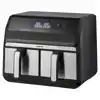 AIRFRYER INVENTUM 2X4L 1700W ZWART RVS