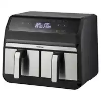 AIRFRYER INVENTUM 2X4L 1700W ZWART RVS