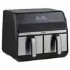 AIRFRYER INVENTUM 2X4L 1700W ZWART RVS