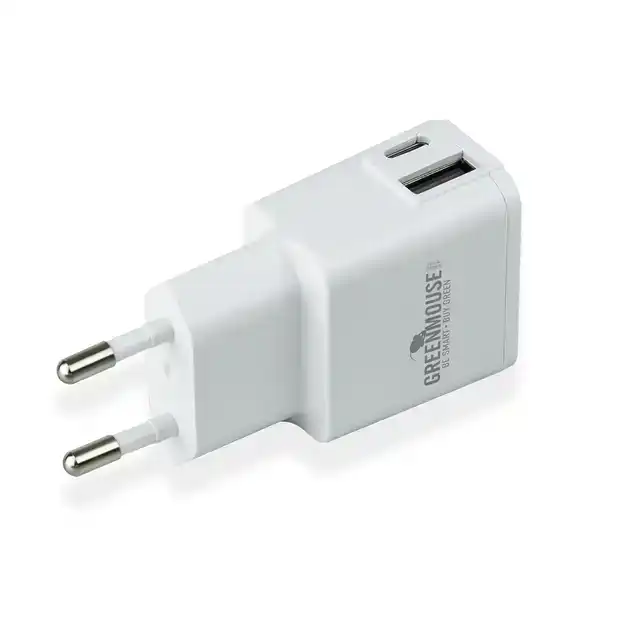 OPLADER GREENMOUSE USB C 1X USB A 1X
