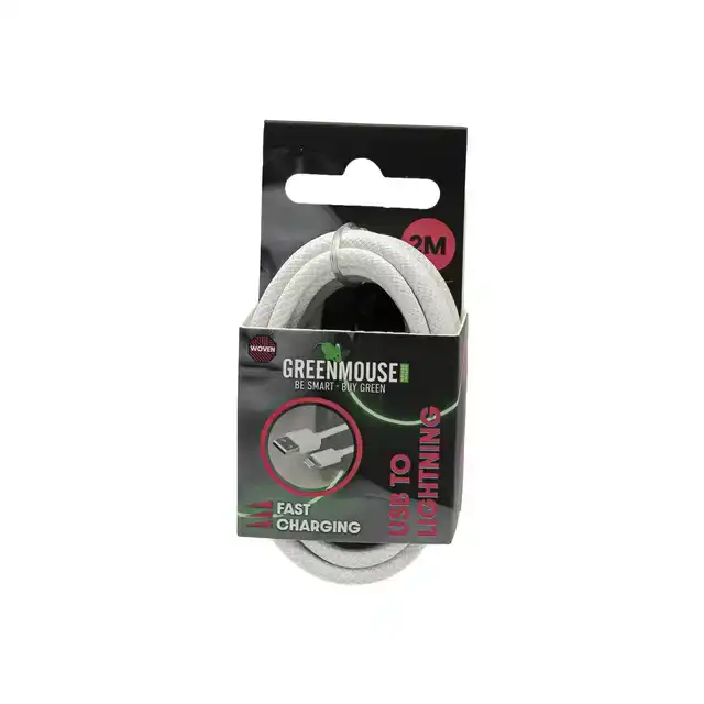 KABEL GREENMOUSE USB A LIGHTNING 2M