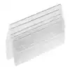TAFELNAAMBORD 210X75MM A5 GEVOUWEN 5ST