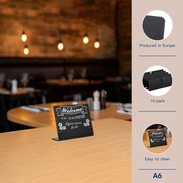 KRIJTBORD EUROPEL L-STAND A6