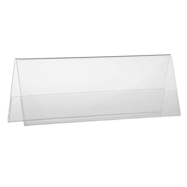 TAFELNAAMBORD 297X105MM A4 GEVOUWEN 5ST