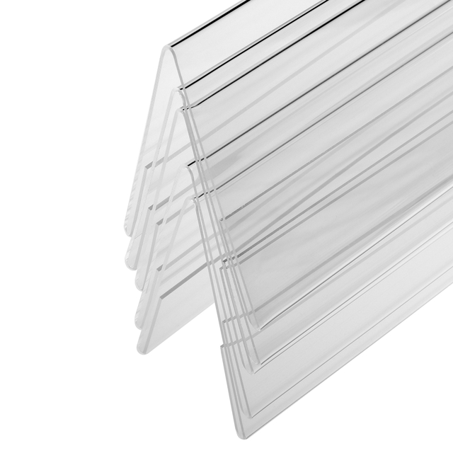 TAFELNAAMBORD 297X105MM A4 GEVOUWEN 5ST