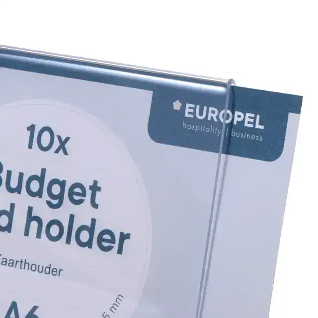 KAARTHOUDER EUROPEL BUDGET A6 L-STAND